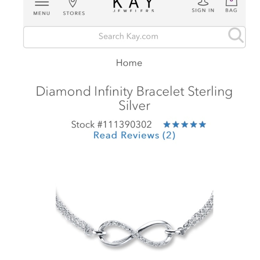 KAY diamond bracelet